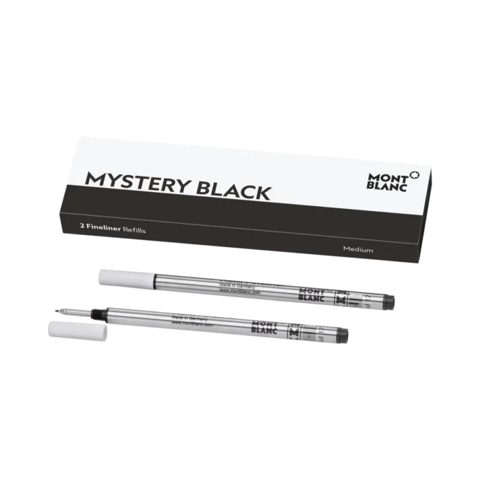 2 rezerve Fineliner, Mystery Black – Medium 2 rezerve Fineliner, Mystery Black – Medium