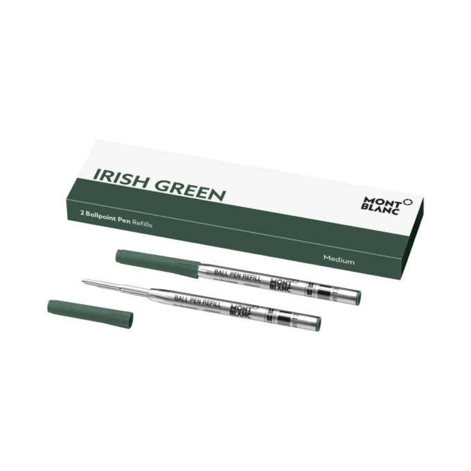 2 rezerve pentru pix, Irish Green – Mediu 2 rezerve pentru pix, Irish Green – Mediu