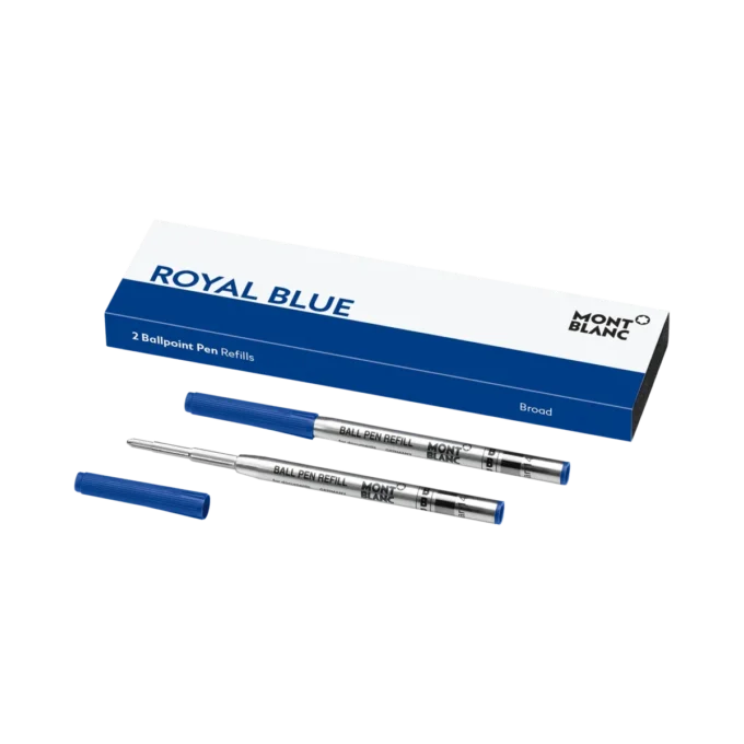 2 rezerve pentru pix, Royal Blue – Fine 2 rezerve pentru pix, Royal Blue – Fine
