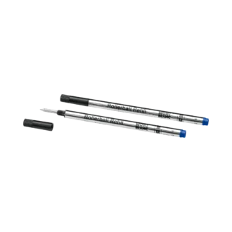 2 rezerve pentru rollerball, albastru regal – fin