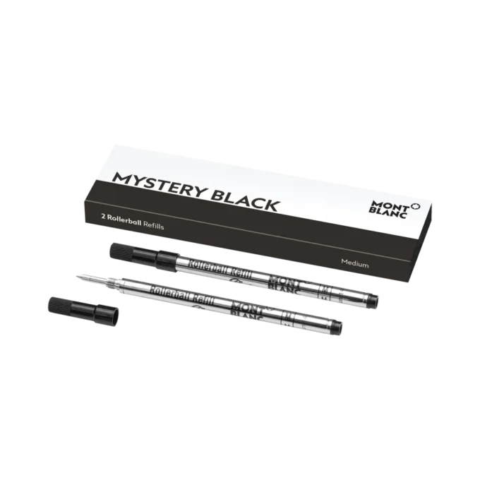 2 rezerve pentru rollerball, Mystery Black – Fine 2 rezerve pentru rollerball, Mystery Black – Fine