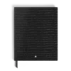 Caiet mare, piele cu imprimeu croco, negru – pagini liniate Caiet mare, piele cu imprimeu croco, negru – pagini liniate