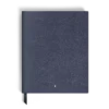 Caiet mare, piele Saffiano, albastru – pagini liniate Caiet mare, piele Saffiano, albastru – pagini liniate