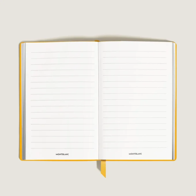 Caiet mare, piele Saffiano, galben Modena – pagini liniate Caiet mare, piele Saffiano, galben Modena – pagini liniate