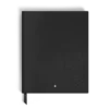 Caiet mare, piele Saffiano, negru – pagini goale Caiet mare, piele Saffiano, negru – pagini goale