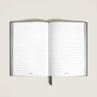 Caiet mediu din piele moale, pagini liniate