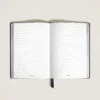 Caiet mediu, piele Saffiano, albastru – pagini liniate Caiet mediu, piele Saffiano, albastru – pagini liniate