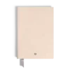 Caiet mediu, piele Saffiano, bej noros – pagini liniate Caiet mediu, piele Saffiano, bej noros – pagini liniate