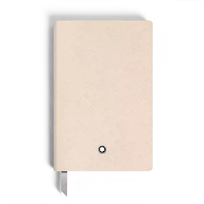Caiet mic, piele Saffiano, bej noros – pagini liniate Caiet mic, piele Saffiano, bej noros – pagini liniate