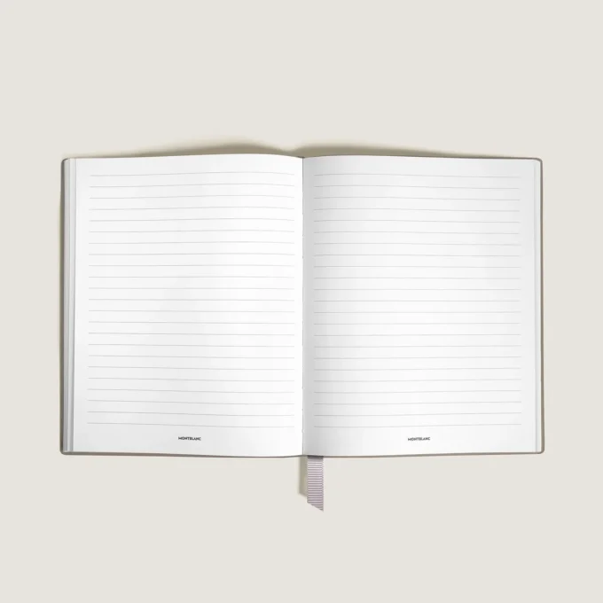 Caiet mic, piele Saffiano, bej noros – pagini liniate Caiet mic, piele Saffiano, bej noros – pagini liniate
