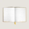 Caiet mic, piele Saffiano, galben Modena – pagini liniate Caiet mic, piele Saffiano, galben Modena – pagini liniate