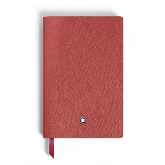 Caiet mic, piele Saffiano, roșu – pagini goale Caiet mic, piele Saffiano, roșu – pagini goale
