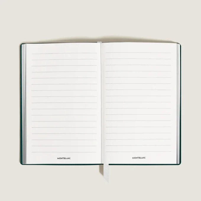 Caiet mic, piele Saffiano, verde britanic – pagini liniate Caiet mic, piele Saffiano, verde britanic – pagini liniate