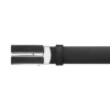 Curea din piele neagră de 30 mm Curea din piele neagră de 30 mm