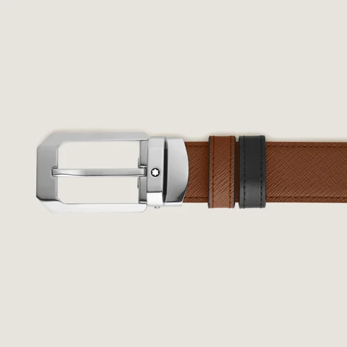 Curea dreptunghiulară reversibilă de 30 mm din piele Sartorial Curea dreptunghiulară reversibilă de 30 mm din piele Sartorial