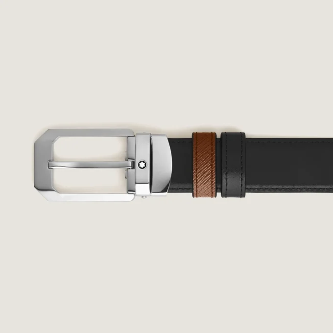 Curea dreptunghiulară reversibilă de 30 mm din piele Sartorial Curea dreptunghiulară reversibilă de 30 mm din piele Sartorial