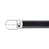 Curea reversibilă din piele cu cataramă în formă de potcoavă, negru/maro, 30 mm Curea reversibilă din piele cu cataramă în formă de potcoavă, negru/maro, 30 mm