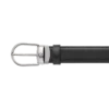 Curea reversibilă din piele cu cataramă în formă de potcoavă, negru/maro, 30 mm Curea reversibilă din piele cu cataramă în formă de potcoavă, negru/maro, 30 mm