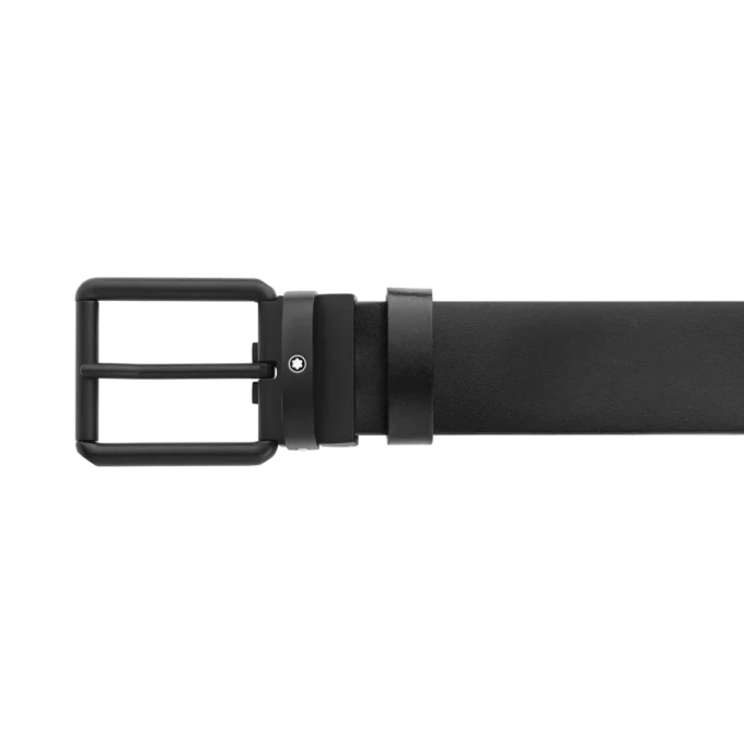 Curea reversibilă din piele maro/neagră de 35 mm Curea reversibilă din piele maro/neagră de 35 mm