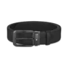 Curea reversibilă din piele neagră de 35 mm