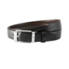 Curea reversibilă din piele negru/maro de 30 mm Curea reversibilă din piele negru/maro de 30 mm