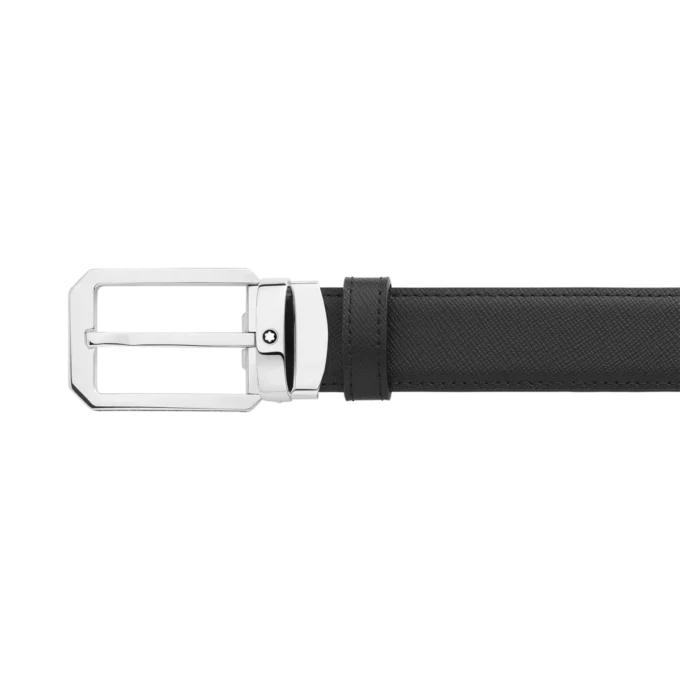 Curea reversibilă din piele negru/maro de 30 mm Curea reversibilă din piele negru/maro de 30 mm