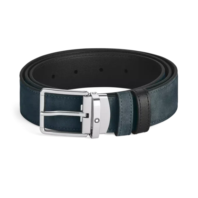 Curea reversibilă Everyday de 35 mm din piele de căprioară Curea reversibilă Everyday de 35 mm din piele de căprioară