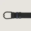 Curea reversibilă Horseshoe 35 mm din piele granulată Curea reversibilă Horseshoe 35 mm din piele granulată