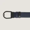Curea reversibilă Horseshoe 35 mm din piele granulată Curea reversibilă Horseshoe 35 mm din piele granulată