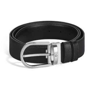 Curea reversibilă Horseshoe 35 mm din piele Sartorial