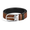 Curea reversibilă Horseshoe 35 mm din piele Sartorial Curea reversibilă Horseshoe 35 mm din piele Sartorial