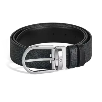 Curea reversibilă Horseshoe 35 mm din piele Sartorial