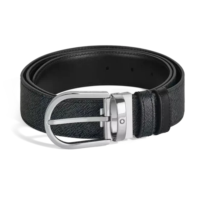 Curea reversibilă Horseshoe 35 mm din piele Sartorial Curea reversibilă Horseshoe 35 mm din piele Sartorial