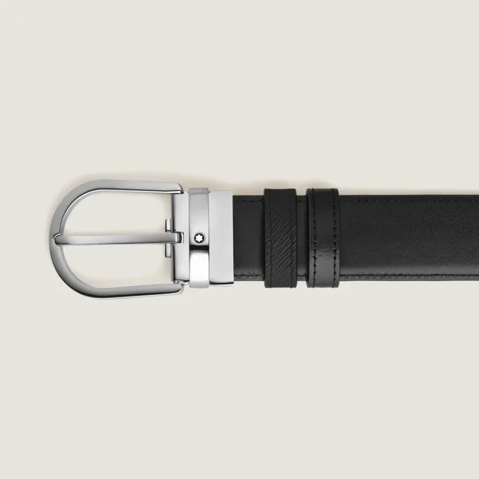 Curea reversibilă Horseshoe 35 mm din piele Sartorial Curea reversibilă Horseshoe 35 mm din piele Sartorial