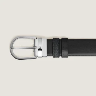Curea reversibilă Horseshoe 35 mm din piele Sartorial