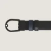 Curea reversibilă Horseshoe de 30 mm din piele granulată Curea reversibilă Horseshoe de 30 mm din piele granulată