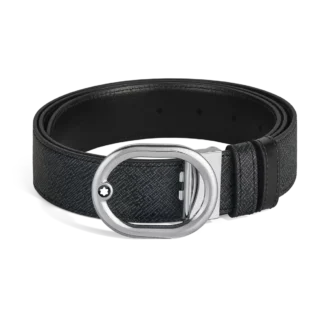 Curea reversibilă L’Ovale 35 mm din piele Sartorial