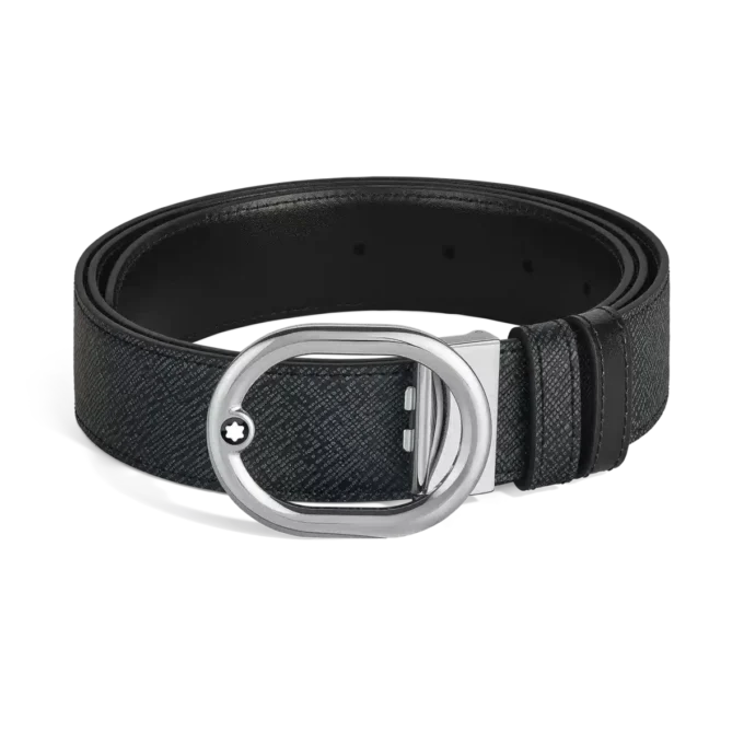 Curea reversibilă L’Ovale 35 mm din piele Sartorial Curea reversibilă L’Ovale 35 mm din piele Sartorial