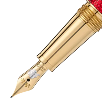 Meisterstück Solitaire Doué Red Hour Classique Fountain Pen F Ediție specială
