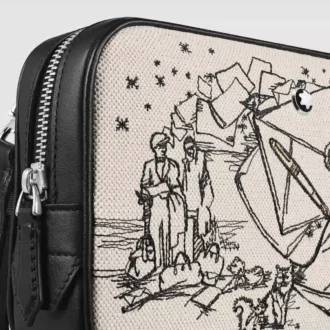 Mini geantă crossbody Happy Holidays