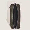 Mini geantă crossbody imprimată cu struț Mini geantă crossbody imprimată cu struț