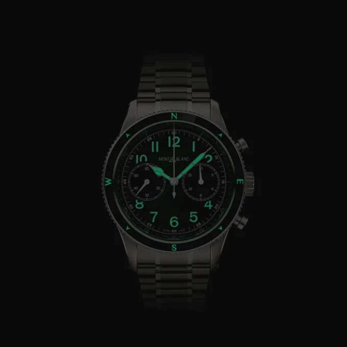 Montblanc 1858 Automatic Chronograph 0 Oxygen Montblanc 1858 Automatic Chronograph 0 Oxygen