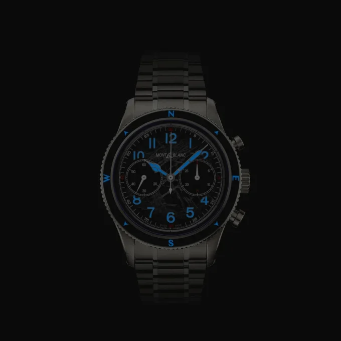 Montblanc 1858 Automatic Chronograph 0 Oxygen The 8000 Montblanc 1858 Automatic Chronograph 0 Oxygen The 8000