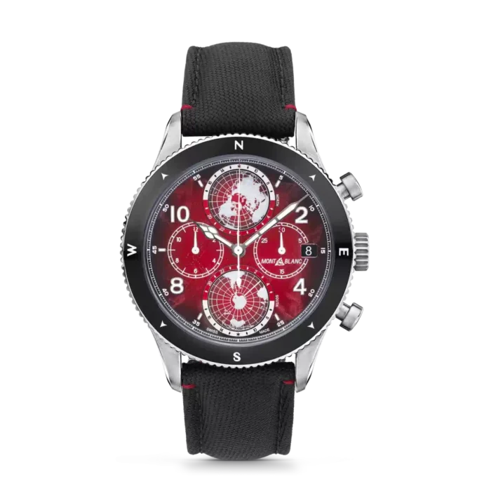 Montblanc 1858 Geosphere Chronograph 0 Oxygen Limited Edition – 290 de bucăți Montblanc 1858 Geosphere Chronograph 0 Oxygen Limited Edition – 290 de bucăți