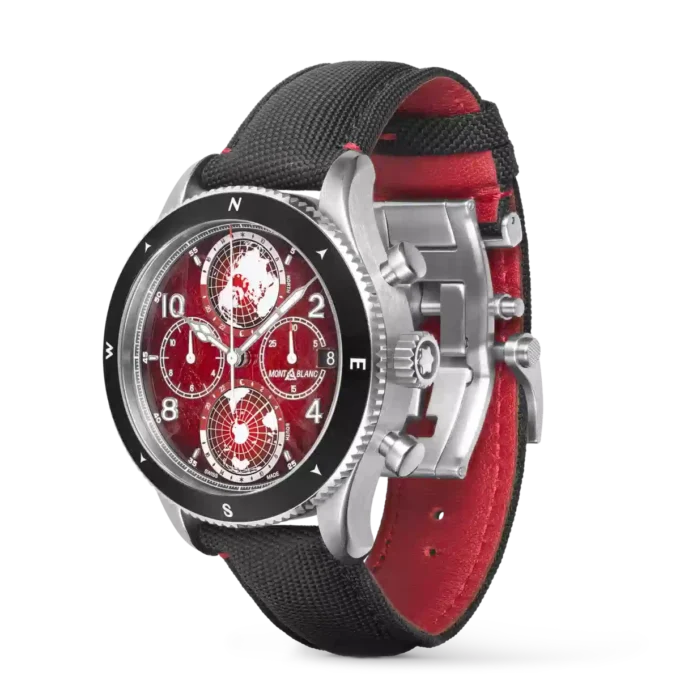 Montblanc 1858 Geosphere Chronograph 0 Oxygen Limited Edition – 290 de bucăți Montblanc 1858 Geosphere Chronograph 0 Oxygen Limited Edition – 290 de bucăți