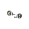Montblanc 1858 Geosphere Cufflinks Black Montblanc 1858 Geosphere Cufflinks Black
