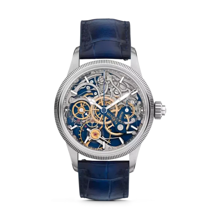 Montblanc 1858 The Unveiled Minerva Chronograph Limited Edition – 100 de bucăți Montblanc 1858 The Unveiled Minerva Chronograph Limited Edition – 100 de bucăți