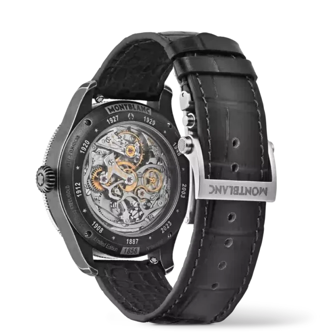 Montblanc 1858 The Unveiled Timekeeper Minerva Limited Edition – 100 de bucăți Montblanc 1858 The Unveiled Timekeeper Minerva Limited Edition – 100 de bucăți