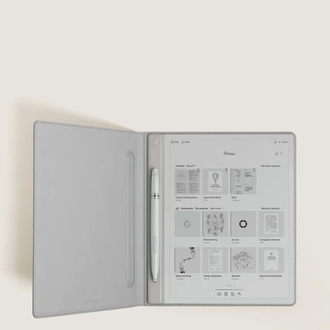 Montblanc Digital Paper Culoare Cool Grey Montblanc Digital Paper Culoare Cool Grey