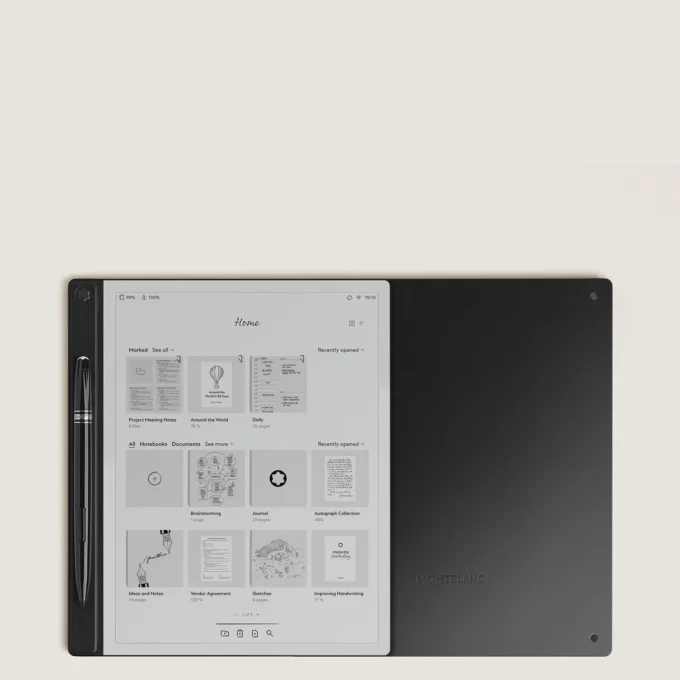Montblanc Digital Paper Mystery Black Montblanc Digital Paper Mystery Black